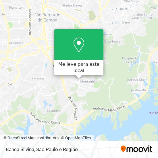 Banca Silvina mapa
