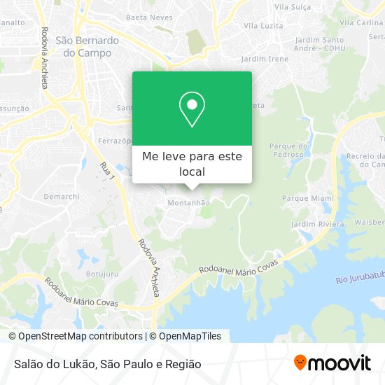 Salão do Lukão mapa