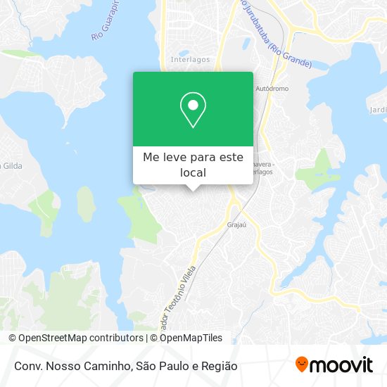 Conv. Nosso Caminho mapa