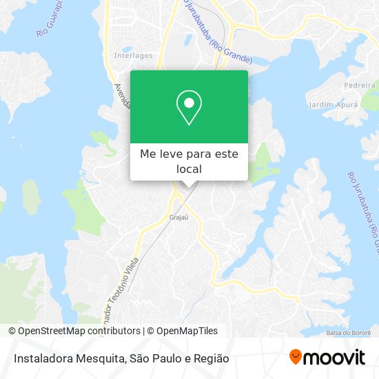 Instaladora Mesquita mapa