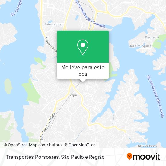 Transportes Porsoares mapa