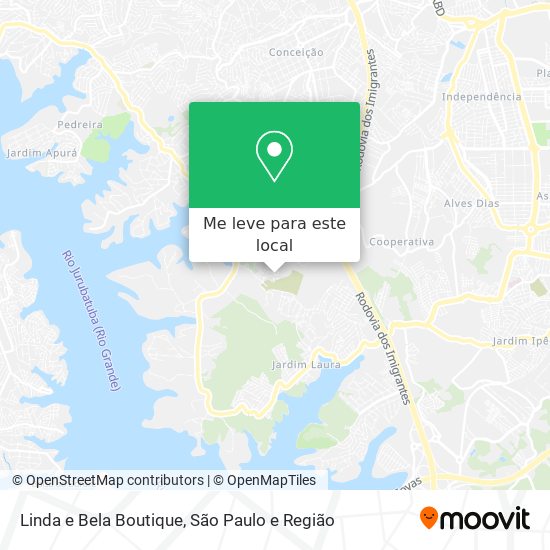 Linda e Bela Boutique mapa