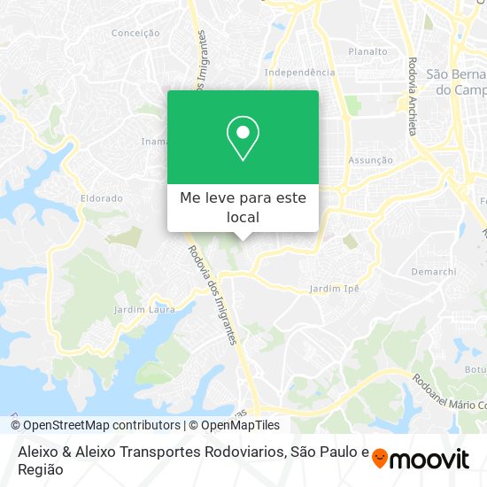 Aleixo & Aleixo Transportes Rodoviarios mapa