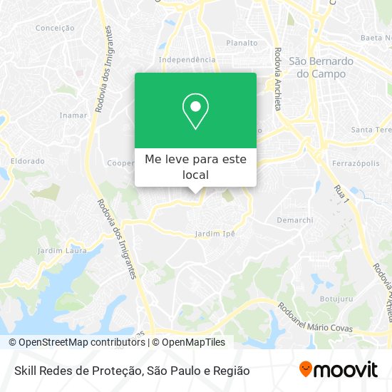 Skill Redes de Proteção mapa