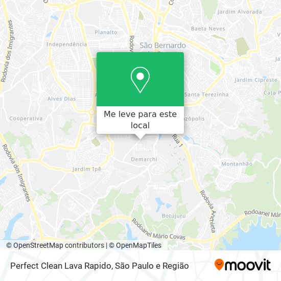 Perfect Clean Lava Rapido mapa