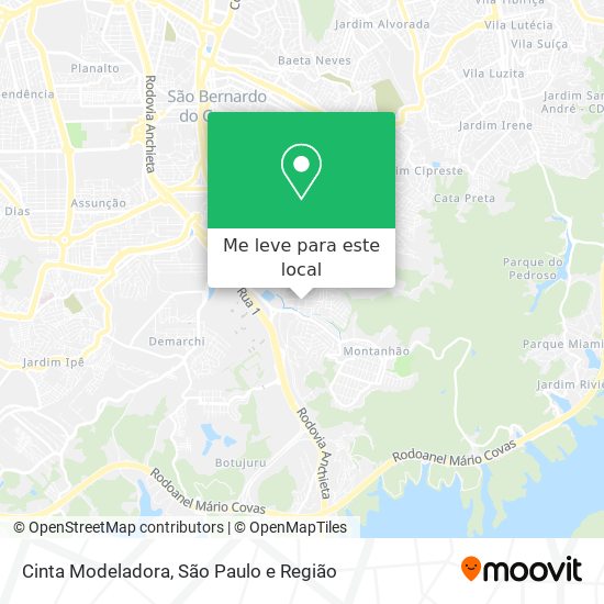 Cinta Modeladora mapa
