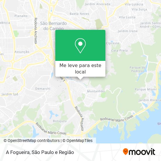 A Fogueira mapa