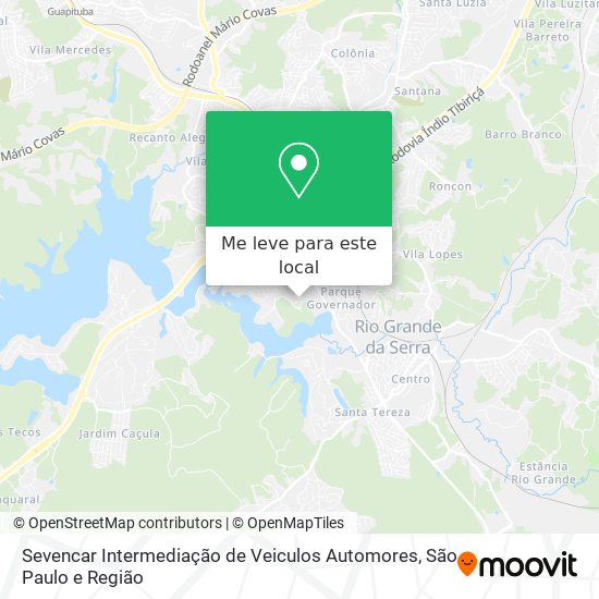Sevencar Intermediação de Veiculos Automores mapa