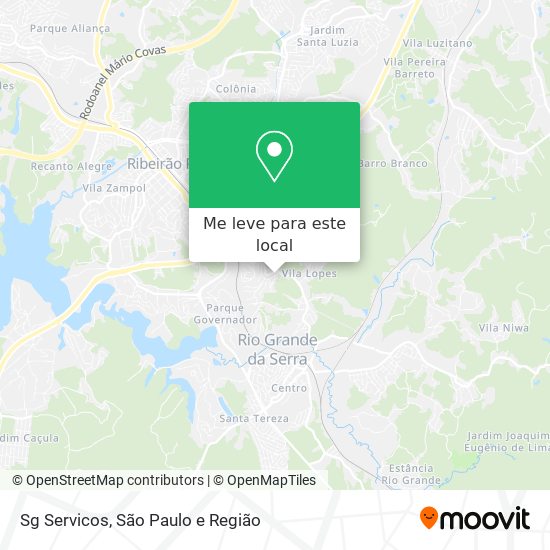 Sg Servicos mapa