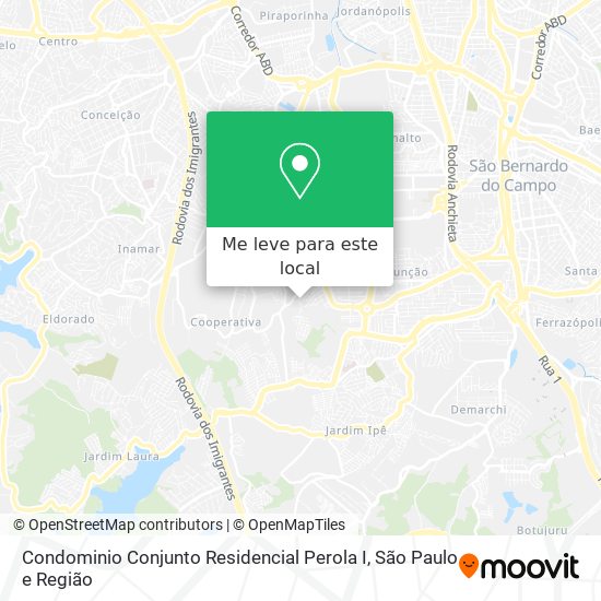 Condominio Conjunto Residencial Perola I mapa