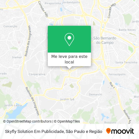 Skyfly Solution Em Publicidade mapa