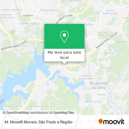 M. Moselli Moveis mapa