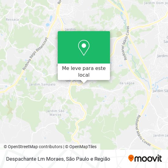 Despachante Lm Moraes mapa