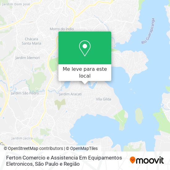 Ferton Comercio e Assistencia Em Equipamentos Eletronicos mapa