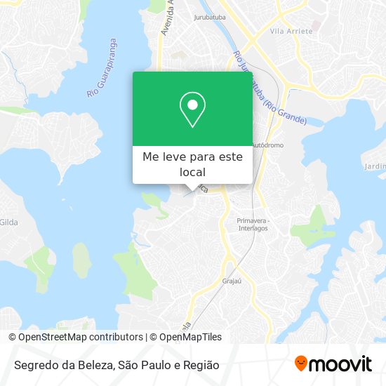 Segredo da Beleza mapa