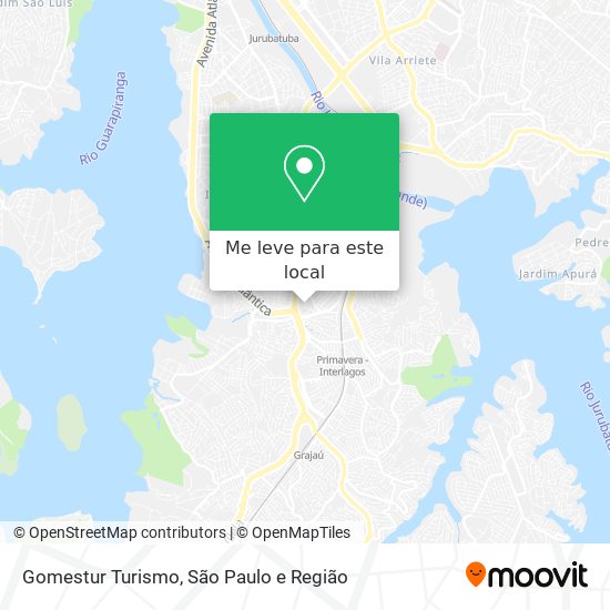 Gomestur Turismo mapa