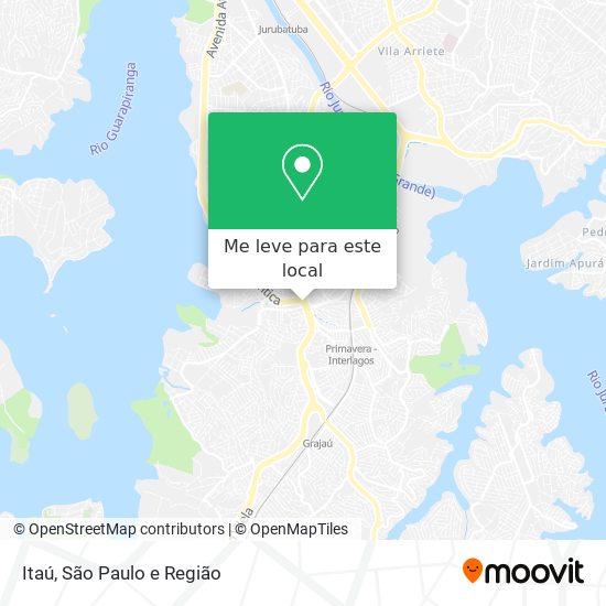 Itaú mapa