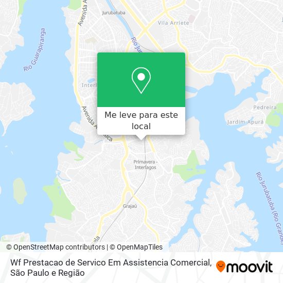 Wf Prestacao de Servico Em Assistencia Comercial mapa