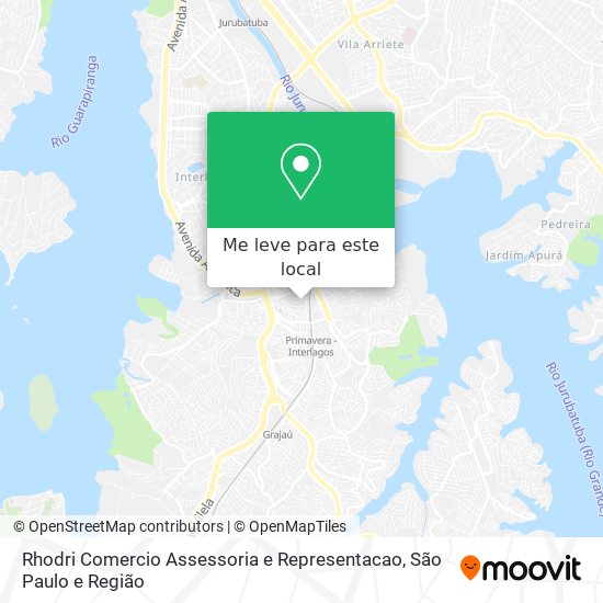 Rhodri Comercio Assessoria e Representacao mapa