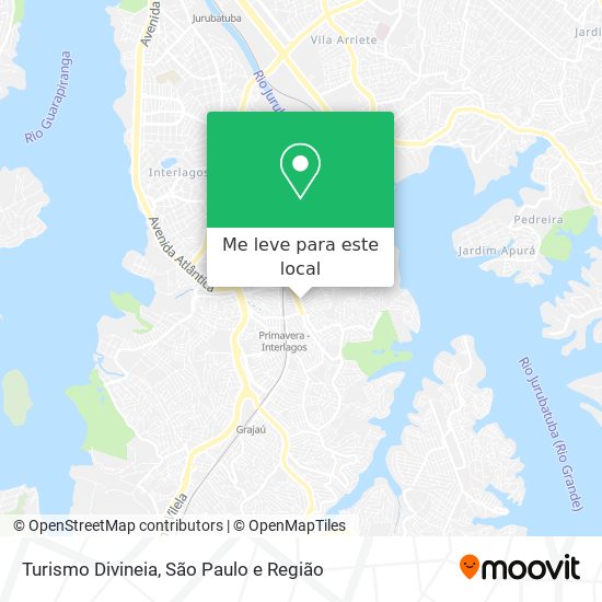 Turismo Divineia mapa
