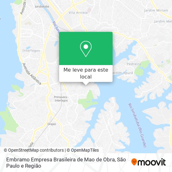 Embramo Empresa Brasileira de Mao de Obra mapa