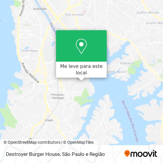 Destroyer Burger House mapa