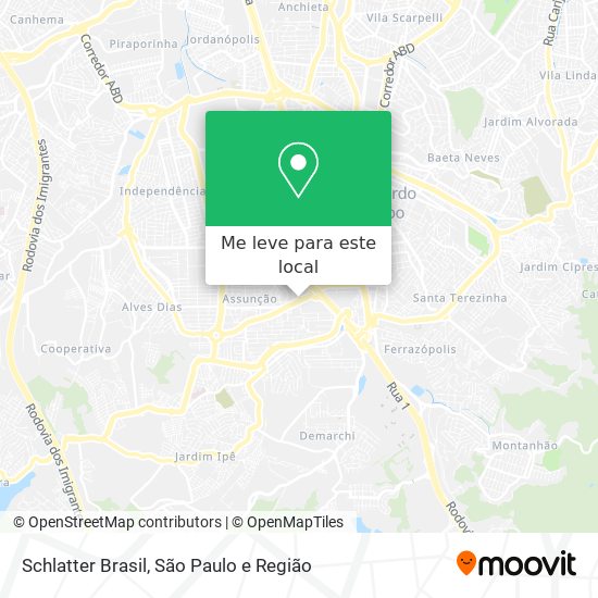 Schlatter Brasil mapa