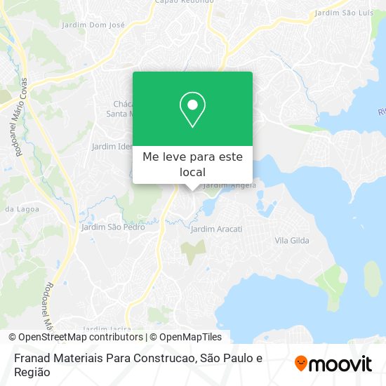 Franad Materiais Para Construcao mapa