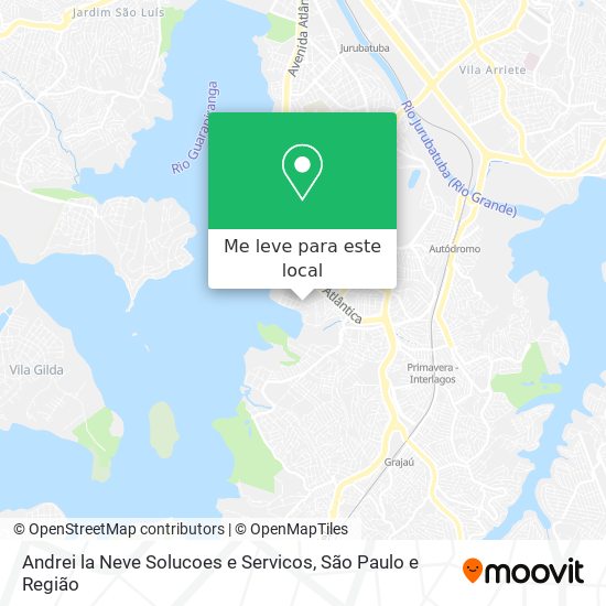 Andrei la Neve Solucoes e Servicos mapa