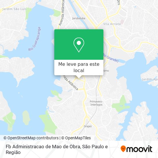 Fb Administracao de Mao de Obra mapa