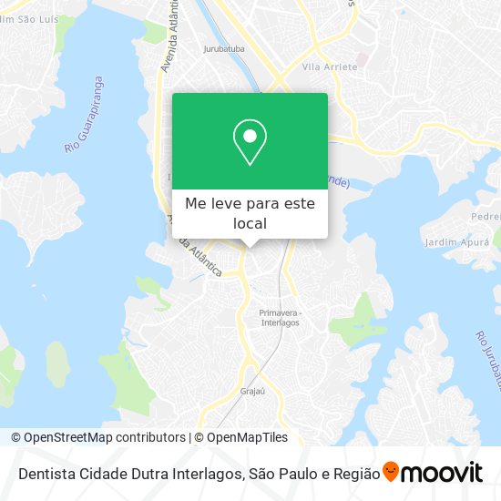 Dentista Cidade Dutra Interlagos mapa