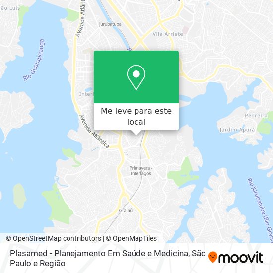 Plasamed - Planejamento Em Saúde e Medicina mapa