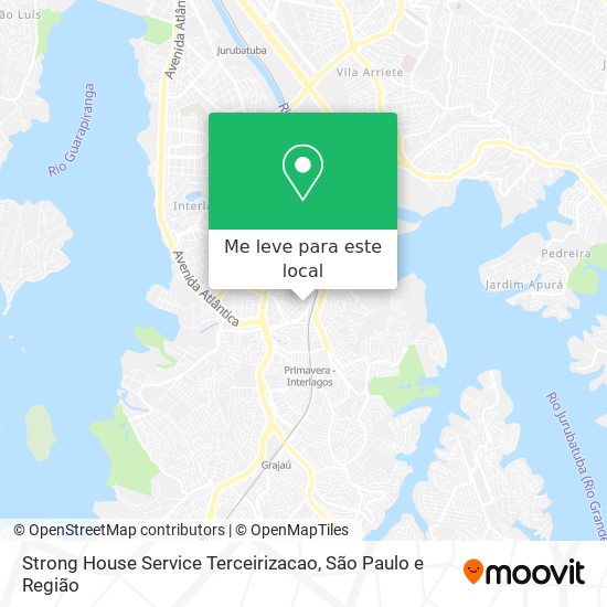 Strong House Service Terceirizacao mapa