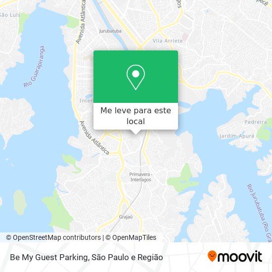 Be My Guest Parking mapa