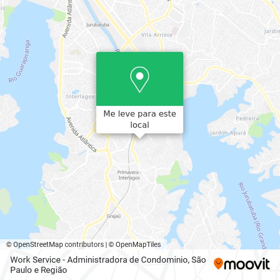 Work Service - Administradora de Condominio mapa