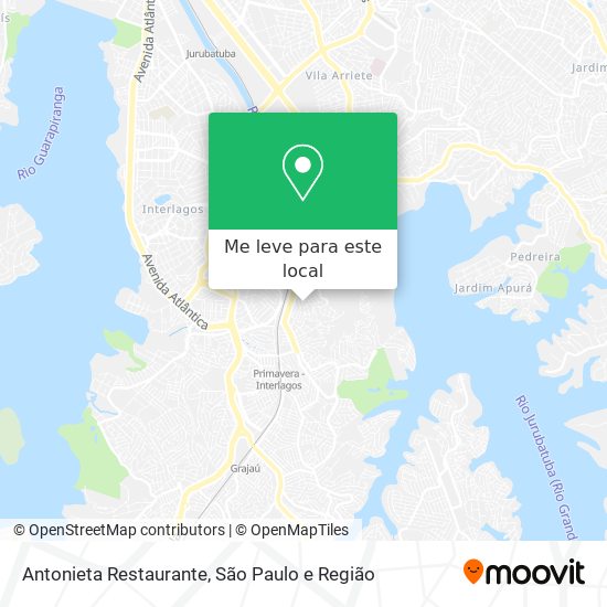 Antonieta Restaurante mapa