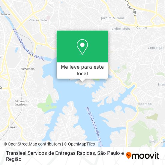 Transleal Servicos de Entregas Rapidas mapa