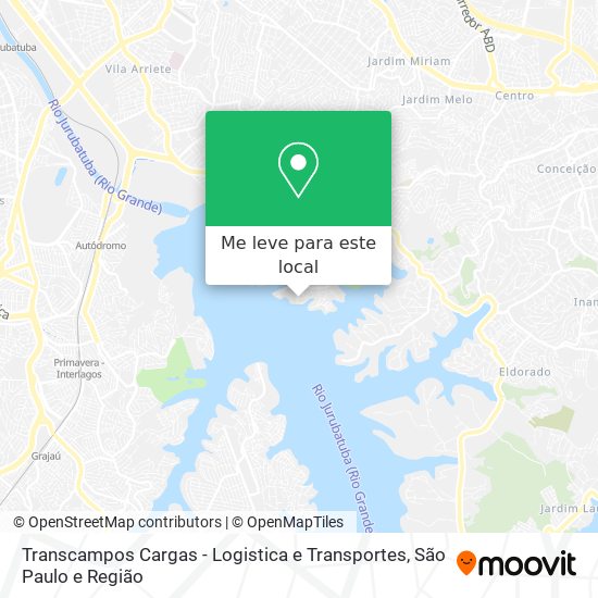 Transcampos Cargas - Logistica e Transportes mapa