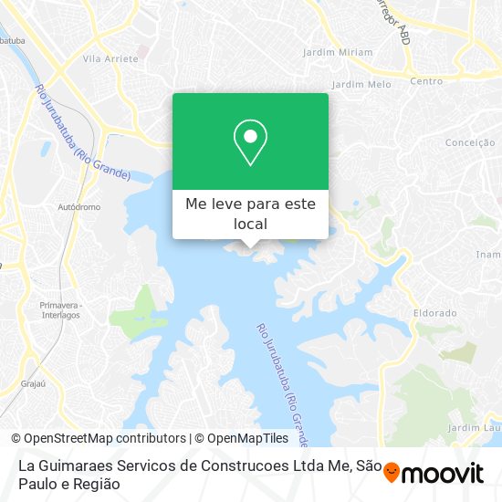 La Guimaraes Servicos de Construcoes Ltda Me mapa