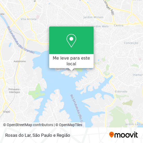 Rosas do Lar mapa