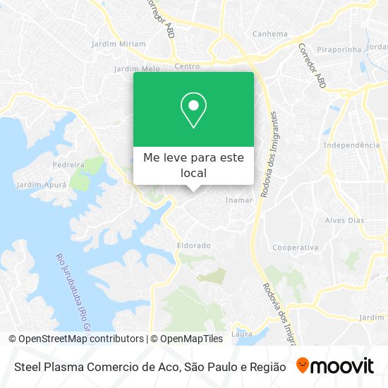 Steel Plasma Comercio de Aco mapa