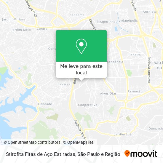Stirofita Fitas de Aço Estiradas mapa