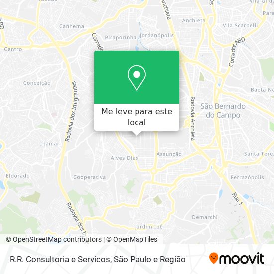 R.R. Consultoria e Servicos mapa