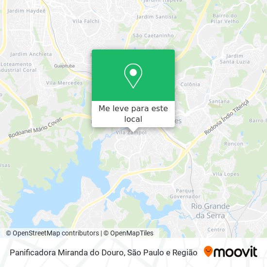 Panificadora Miranda do Douro mapa