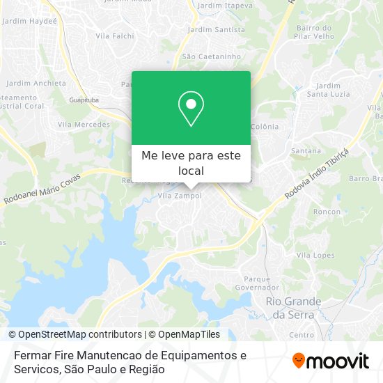 Fermar Fire Manutencao de Equipamentos e Servicos mapa