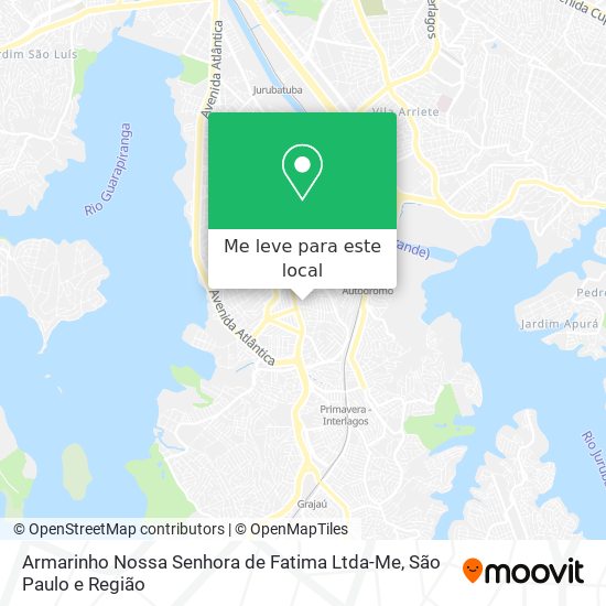 Armarinho Nossa Senhora de Fatima Ltda-Me mapa