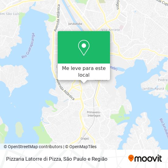 Pizzaria Latorre di Pizza mapa
