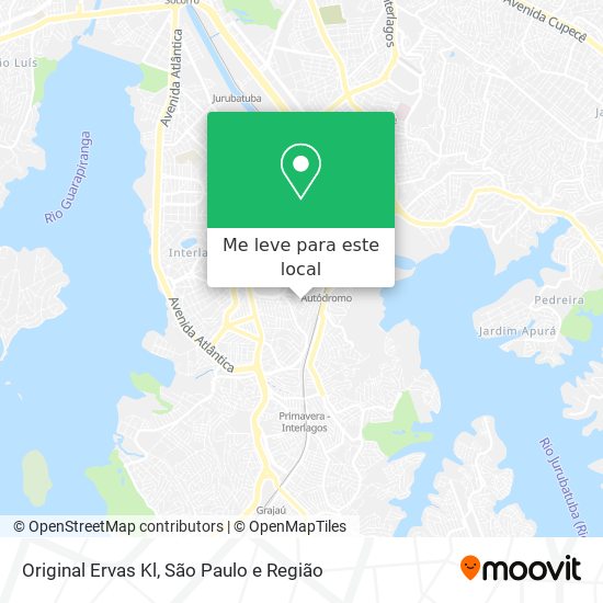 Original Ervas Kl mapa