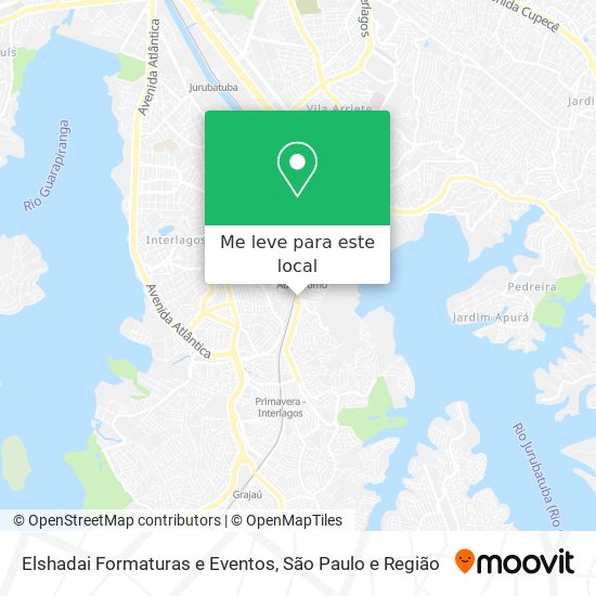 Elshadai Formaturas e Eventos mapa