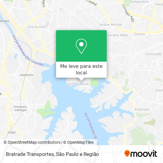 Bratrade Transportes mapa